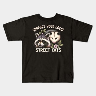 Street Cats, Support Your Local Street Cat Kids T-Shirt